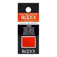 BLOCKX Watercolour Half Pan S3 220 Pyrrolo Vermilion